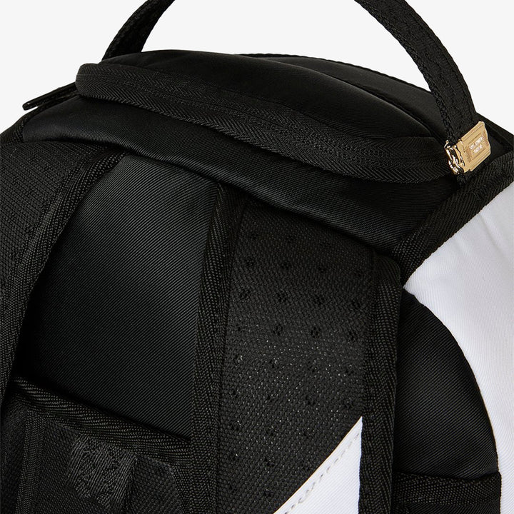 SHARK CENTRAL BLACK AND WHITE STENCIL BACKPACK