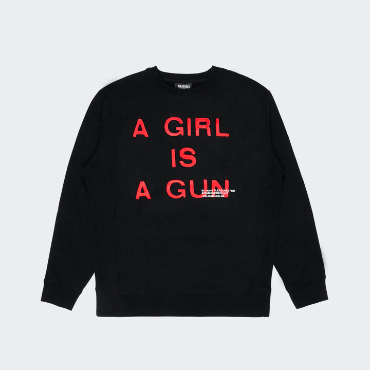 GIRL IS A GUN CREWNECK